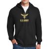 Ultimate Cotton ® Full Zip Hooded Sweatshirt Thumbnail