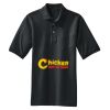 Heavyweight Cotton Pique Polo with Pocket Thumbnail