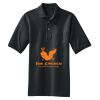 Heavyweight Cotton Pique Polo with Pocket Thumbnail