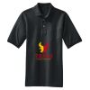 Heavyweight Cotton Pique Polo with Pocket Thumbnail