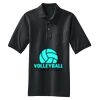 Heavyweight Cotton Pique Polo with Pocket Thumbnail