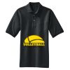 Heavyweight Cotton Pique Polo with Pocket Thumbnail