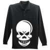 Long Sleeve Silk Touch Polo with Pocket Thumbnail