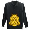 Long Sleeve Silk Touch Polo with Pocket Thumbnail