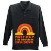 Long Sleeve Silk Touch Polo with Pocket Thumbnail