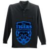 Long Sleeve Silk Touch Polo with Pocket Thumbnail