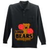 Long Sleeve Silk Touch Polo with Pocket Thumbnail