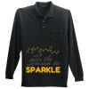 Long Sleeve Silk Touch Polo with Pocket Thumbnail