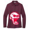 Women's Silk Touch Long Sleeve Polo Thumbnail