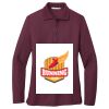 Women's Silk Touch Long Sleeve Polo Thumbnail