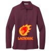 Women's Silk Touch Long Sleeve Polo Thumbnail