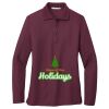 Women's Silk Touch Long Sleeve Polo Thumbnail